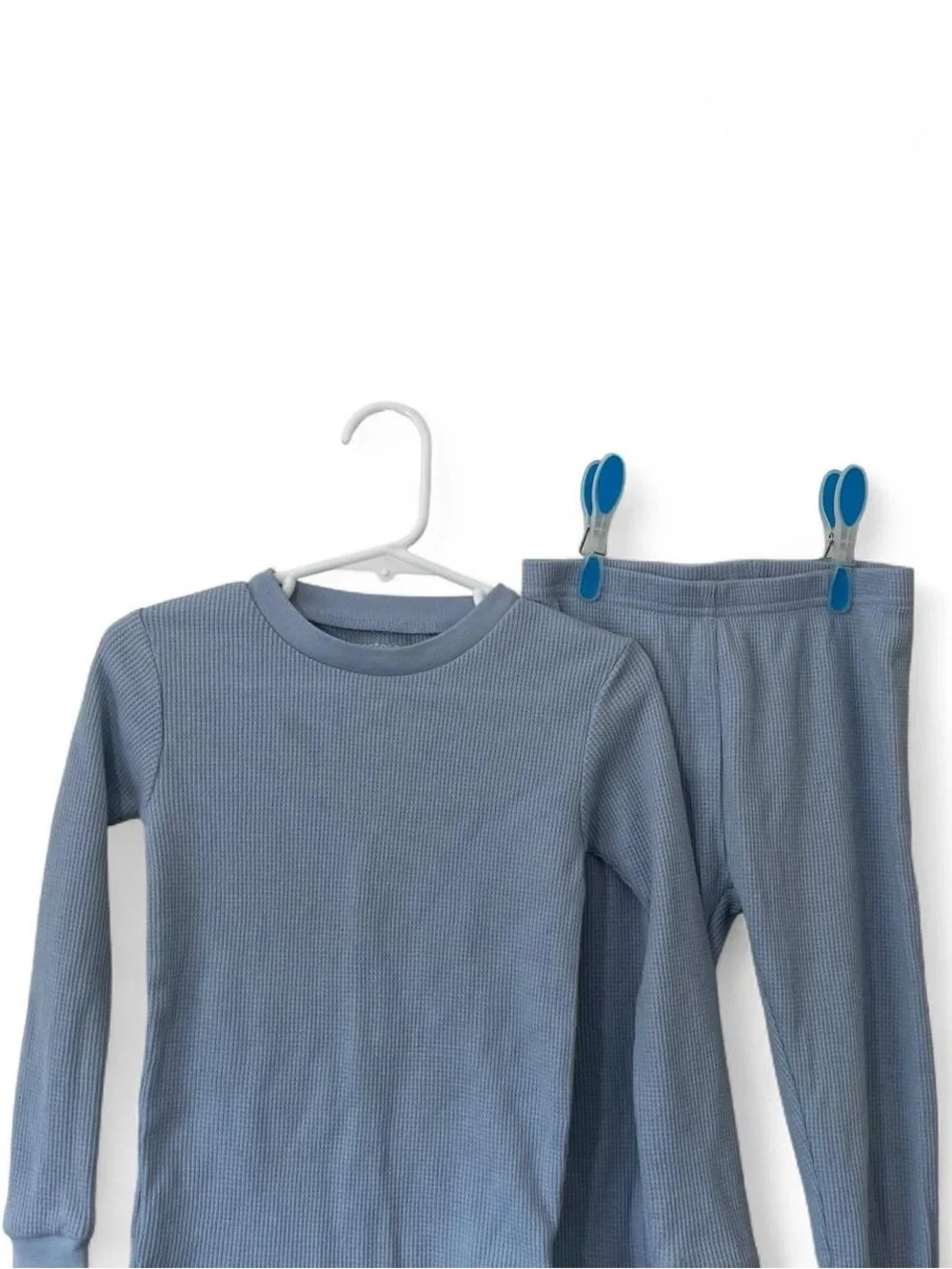 Toddler Unisex 4T Minimalist Waffle Knit Carter’s 2 Piece Lounge Set 4T Pajamas